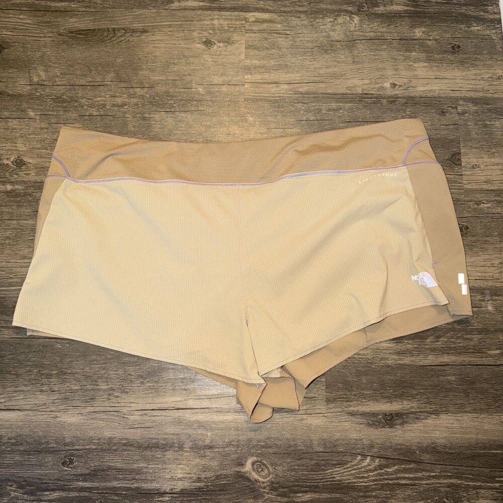 The North Face Summer Light 2.5" Short Gravel Khaki Stone Women XXL Gorpcore